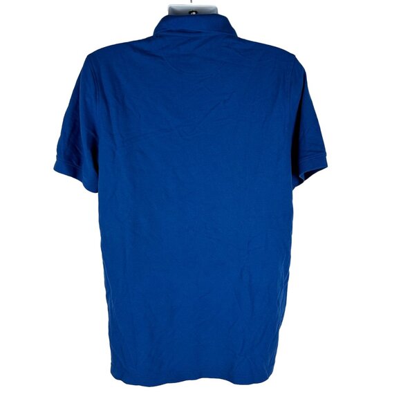 Croft & Barrow Easy Care Men's Polo Shirt Size M 60% Cotton 40% Polyester Blue - Picture 2 of 3